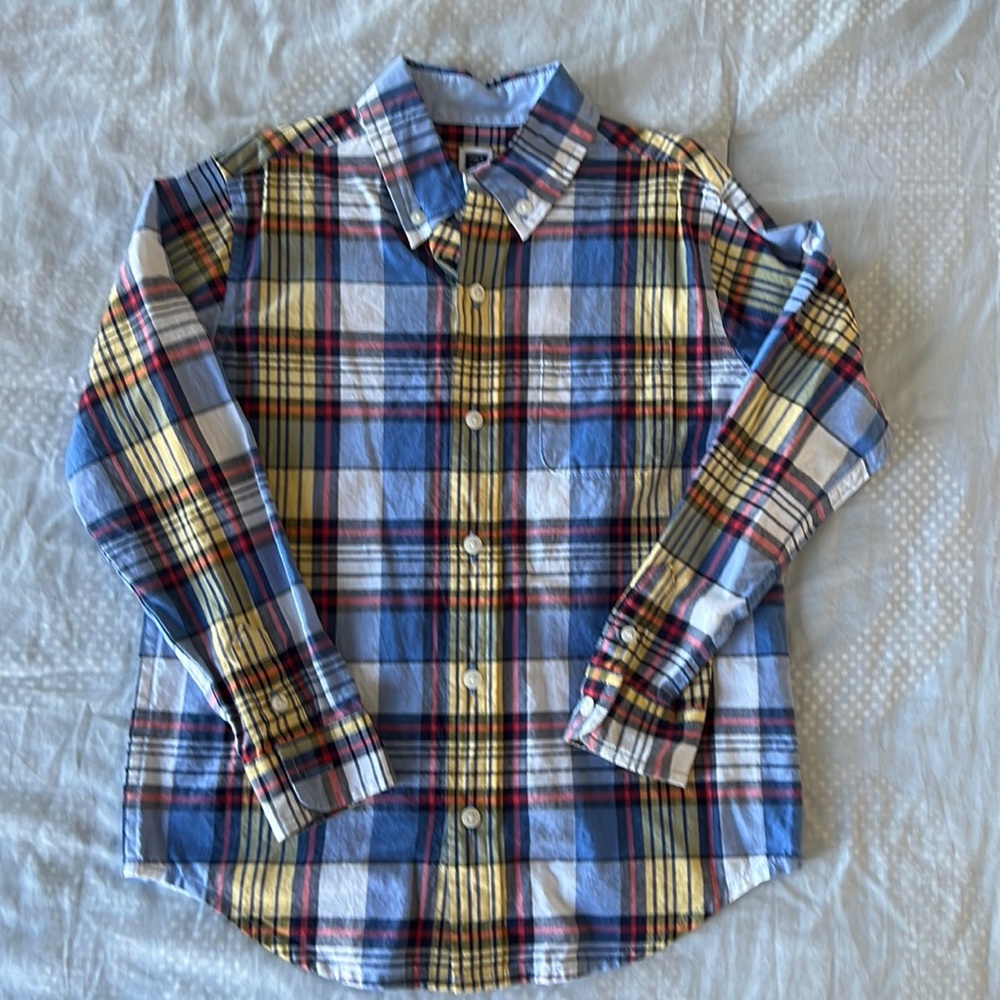 Janie and Jack Button Down Shirt size 5